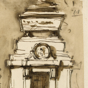 Drawing, Sepulchral monuments