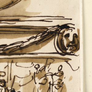 Drawing, Sarcophagi