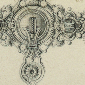 Drawing, Bracelet, ca. 1869