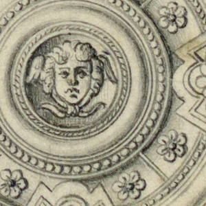Drawing, Brooch, ca. 1870