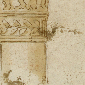 Drawing, Design for a Cane Handle, ca. 1800