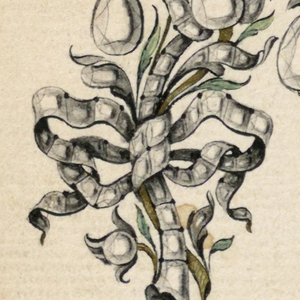 Drawing, Design for a brooch, ca. 1755