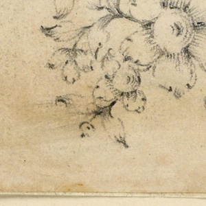 Drawing, Design for a hair ornament, ca. 1770