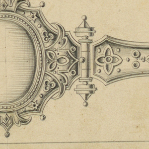Drawing, Bracelet, ca. 1862