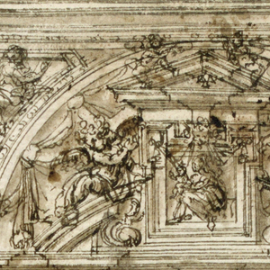 Drawing, Elevation of an Altar, ca. 1640–50