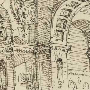 Drawing, Stage Design, Palace Interior, early 19th century