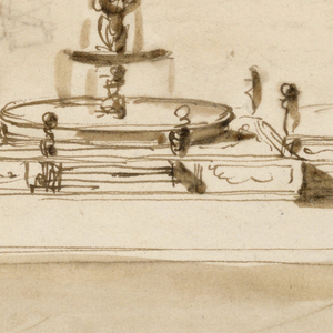 Drawing, Fountains