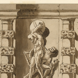 Drawing, Fountain and Grotto, 1800–1830
