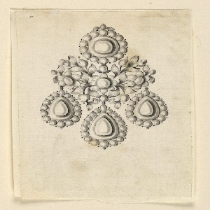 Drawing, Design for an Earring, ca. 1770