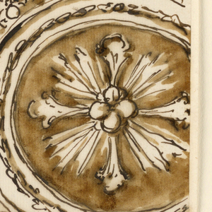 Drawing, Embroidered frontal