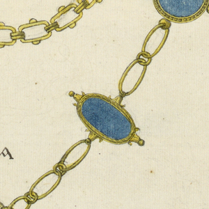 Drawing, Necklace, ca. 1810