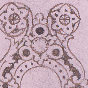 Drawing, Design for  Brooch, 1820–30