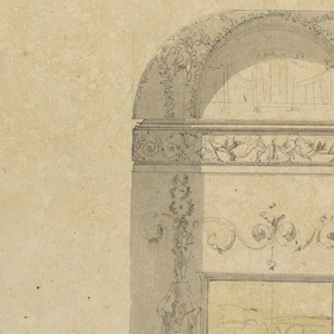 Drawing, R: Wall decoration; V: furniture, 1800–1815
