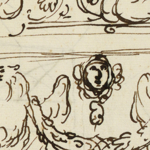 Drawing, Decoration of three friezes