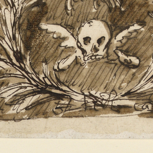 Drawing, Decoration of a frieze