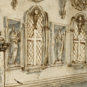 Drawing, Stage Design, Inside of Apses, 1766