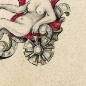 Drawing, Design for a brooch, ca. 1755