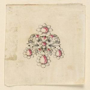 Drawing, Design for a brooch, ca. 1780