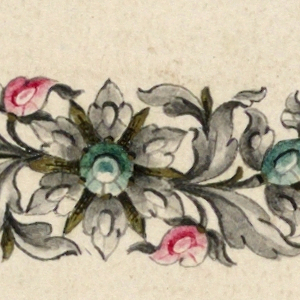 Drawing, Design for a brooch, ca. 1755