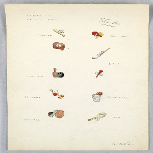 Drawing, Stud Designs as Sports: On the Ball
