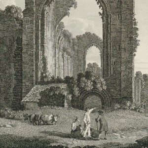 Print, View of Furness Abbey, 1779