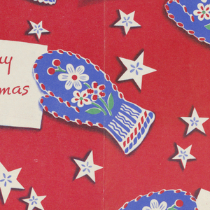 Wrapping Paper, Merry Christmas, 1940–1959