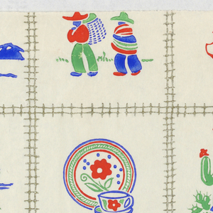 Wrapping Paper, Southwest Pattern, 1940–1959