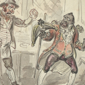 Drawing, The Pious Carter, ca. 1820