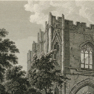 Print, View of Abbey Gate of St. Edmundsbury, 1779
