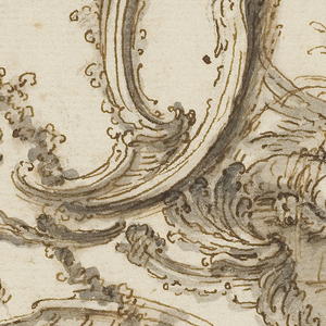Drawing, Ornament Composition, ca. 1745