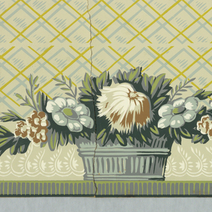 Sidewall With Frieze And Dado (USA), 1950–58