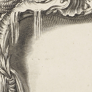 Print, Cartouche pour le Commerce (Cartouche Surrounded by Elements of Naval Commerce), 1700–1775