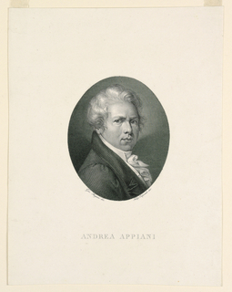 Print, Portrait of Andrea Appiani the Elder (1754-1817)