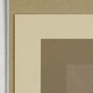 Announcement Card, Joseph Albers print
