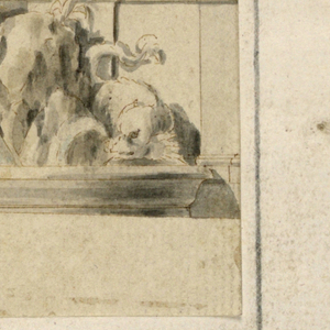 Drawing, Elevation of a Fountain, late 18th century