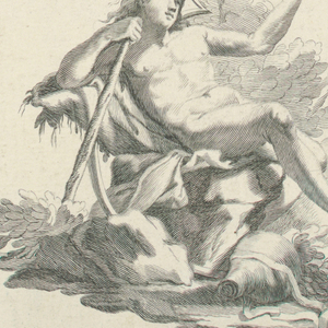 Print, The Letter E, 1775