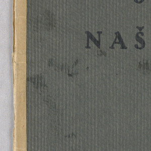 Portfolio, Cover, "Sest Dob Nashi Historie", 1921