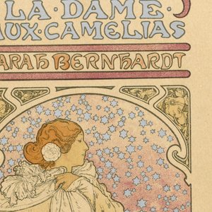 Poster, La Dame aux Camelias, 1896