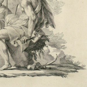Print, The Letter M, 1775