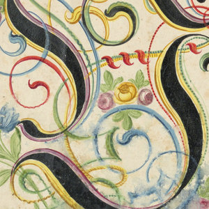 Calligraphy, 1823