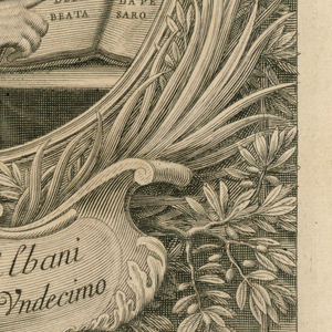 Print, Giulia Albani, ca. 1710