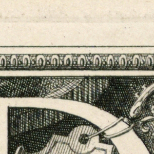 Print, Letters C and D, four Baluze, "Histoire generale de la Maison d