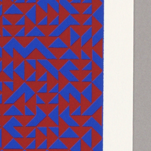 Announcement Card, Anni Albers Print