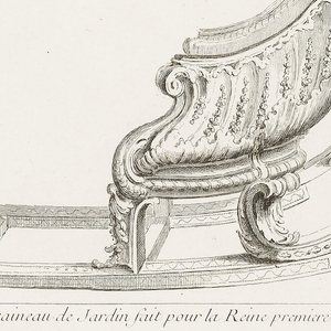 Print, Ciseaux et Pomme de canne [Design for Scissors and Cane Handle, 3rd Plate], pl. 44 in Oeuvre de Juste-Aurele Meissonnier, 1748