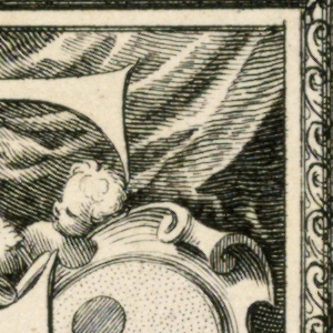 Print, Letters E and F, for Baluze, "Histoire generale de la Maison d