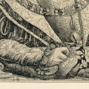Print, Charles V and his brother Ferdinand I, ca. 1550