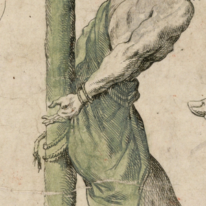 Print, Proofs of four plates of "Alfabeto in Sogno" [Dream Alphabet]: Letter K, 1683