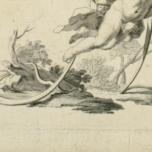 Print, The Letter A, 1775