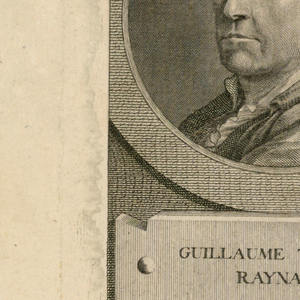 Print, Guillaume Thomas Raynal, ca. 1790