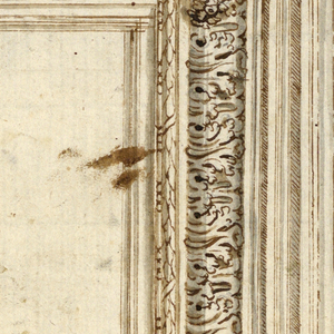 Drawing, Project for a Ceiling, late 17th century